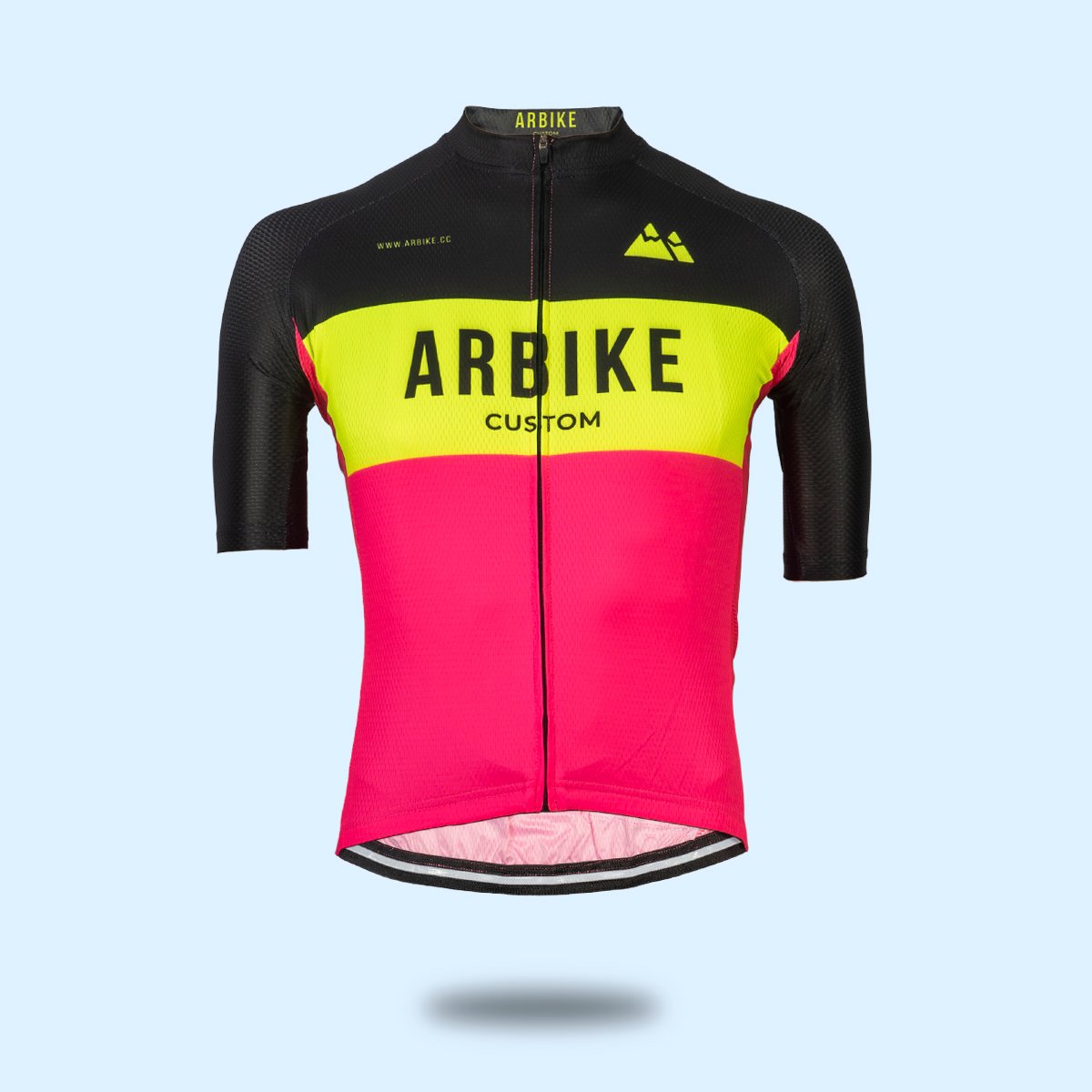 Maillot Grupeta Negro Fluor