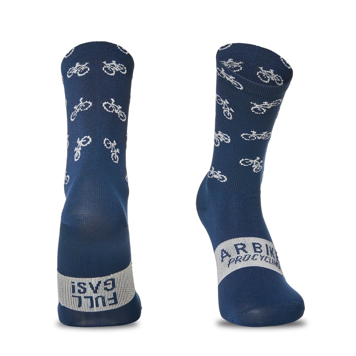 Alternative view of Calcetines PRSOCKS Bicicletas / Azul Marino