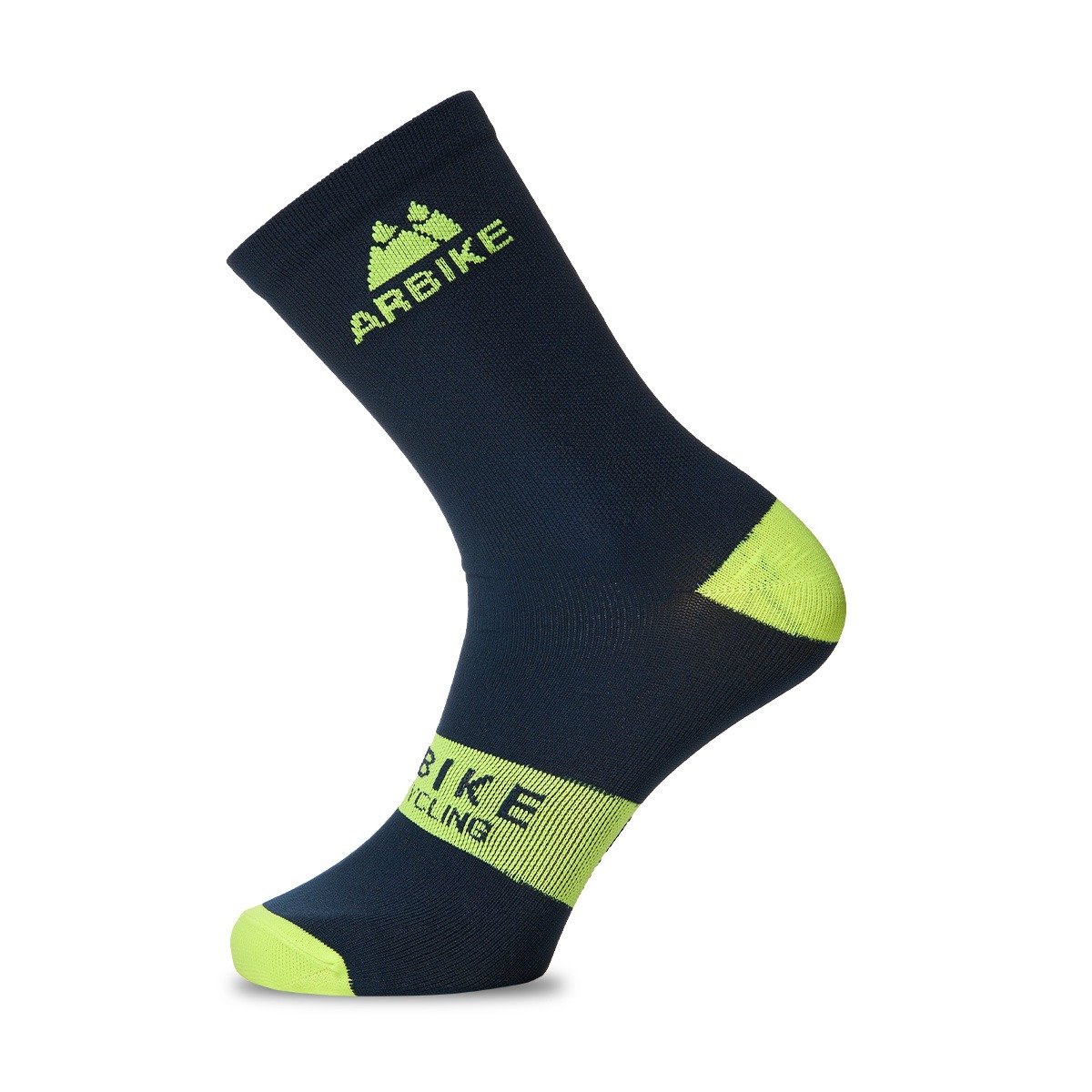 Calcetines PRSOCKS Azul Marino / Amarillo Fluor