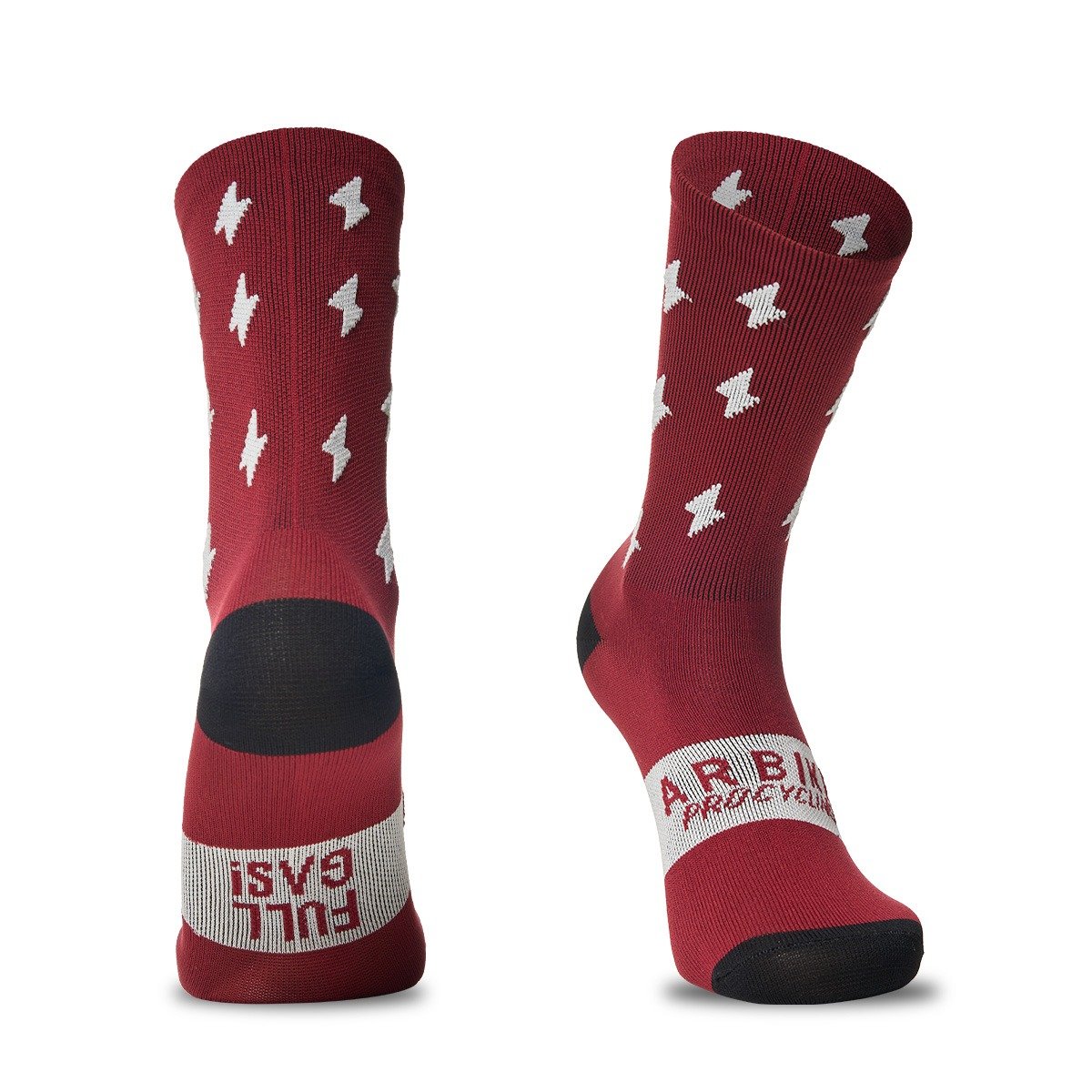 Alternative view of Calcetines PRSOCKS Granate Watts