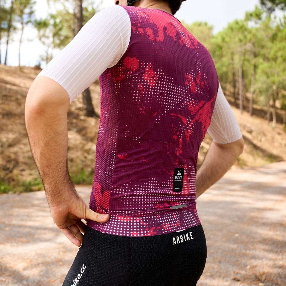 Maillot Dot Series Red/Berries - Imagen 4