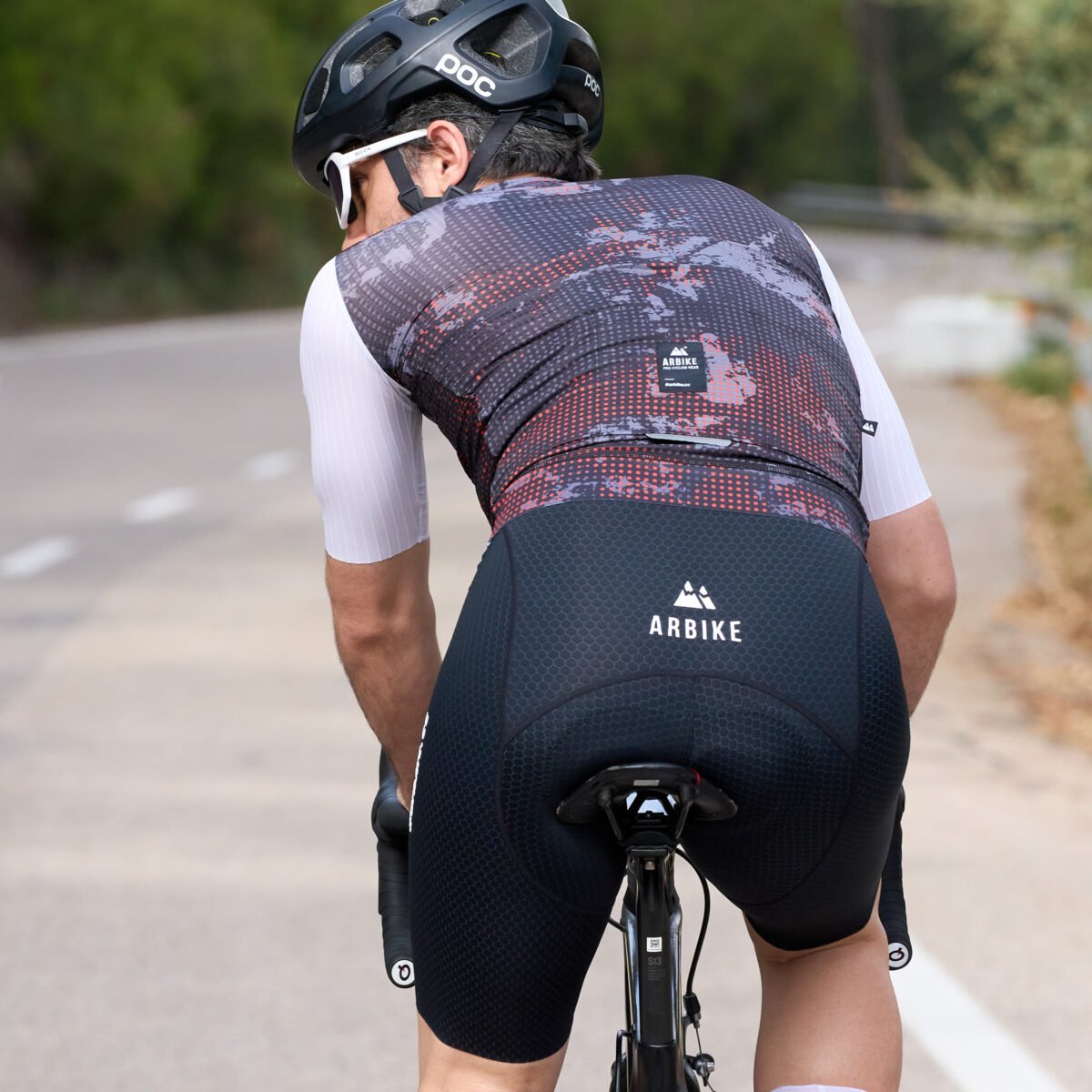 Maillot Dot Series Black/Red - Imagen 2