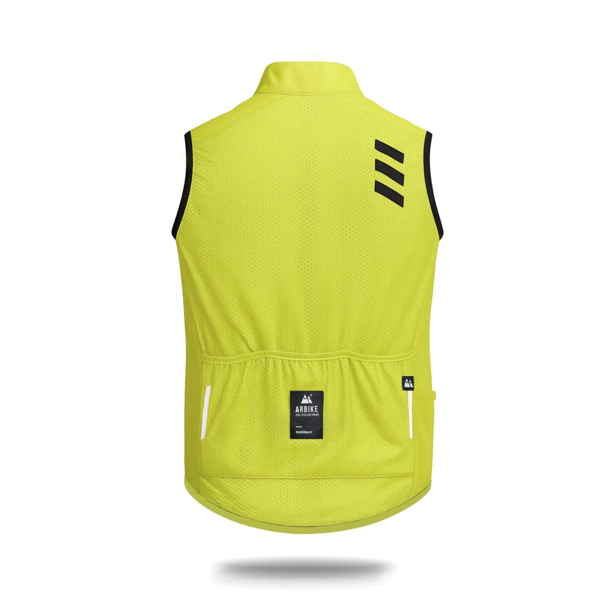 Alternative view of Chaleco cortaviento ligero AeroLite Black Lima